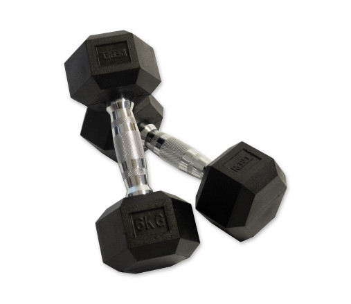 Набор гантелей гексагональных (пары) от 1-10 кг VictoryFit VF-SET110