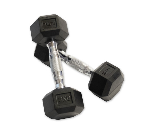 Набор гантелей гексагональных (пары) от 1-10 кг VictoryFit VF-SET110