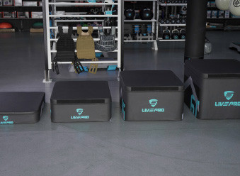 Набор плиометрических боксов LIVEPRO Heavy Duty Soft Plyo Box набор, 4 штуки арт. LP8158 Набор плиометрических боксов LIVEPRO Heavy Duty Soft Plyo Box набор, 4 штуки арт. LP8158
