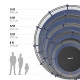 Батут UNIX Line 10 ft (3,05 м) SUPREME BASIC (blue)