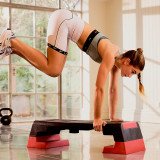 Степ-платформа REEBOK Step (синий/белый) RAP-11150TL