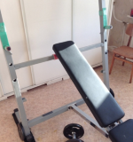 Универсальная скамья со стойками для жима Body Solid POB44