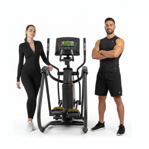 Эллиптический эргометр домашний Matrix A50 XER-V2 с сенсорным 10" тачскрин дисплеем