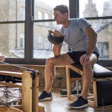 NOHrD Swing Board Настенный набор гантелей, материал: орех, общий вес: 40 кг