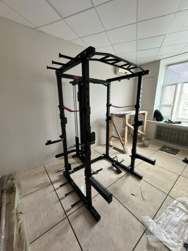 Силовая рама многофункциональная для тренировки со штангой REBEL PR78
