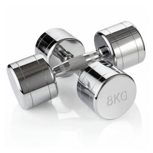 Набор гантелей хром (пары) от 1-10 кг VictoryFit VF-SET110-CR Набор гантелей хром (пары) от 1-10 кг VictoryFit VF-SET110-CR
