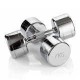 Набор гантелей хром (пары) от 1-10 кг VictoryFit VF-SET110-CR