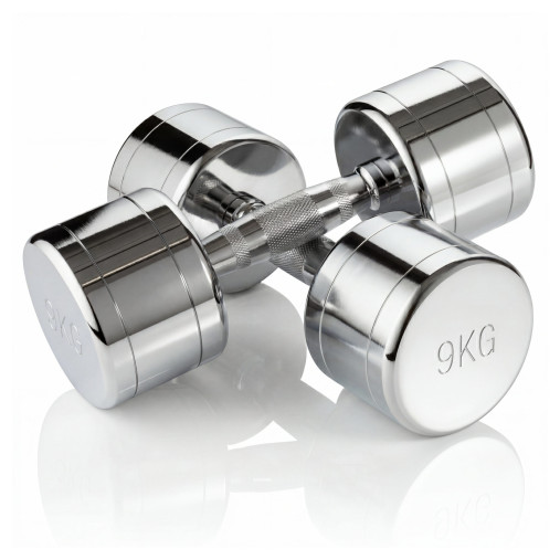 Набор гантелей хром (пары) от 1-10 кг VictoryFit VF-SET110-CR Набор гантелей хром (пары) от 1-10 кг VictoryFit VF-SET110-CR