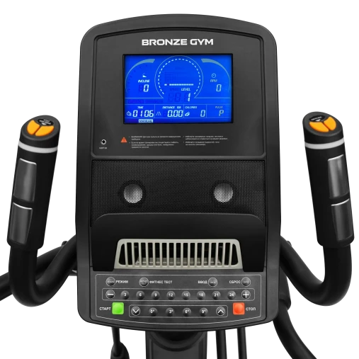 Профессиональный эллиптический тренажер BRONZE GYM X800M с автонаклоном профессиональный Профессиональный эллиптический тренажер BRONZE GYM X800M с автонаклоном профессиональный