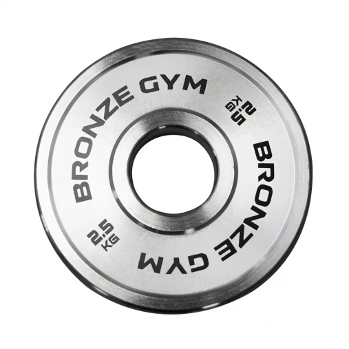 Набор олимпийских дисков 51 мм BRONZE GYM 2,5-20 кг (105 кг) сталь