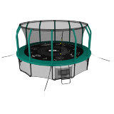 Батут UNIX line 12 ft (3.66 м) SUPREME GAME (green)