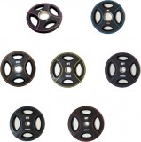 Набор олимпийских дисков 51 мм OFT 1,25-25 кг (157,5 кг) с хватами Набор олимпийских дисков 51 мм OFT 1,25-25 кг (157,5 кг) с хватами