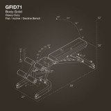 Силовая скамья BodySolid GFID71 