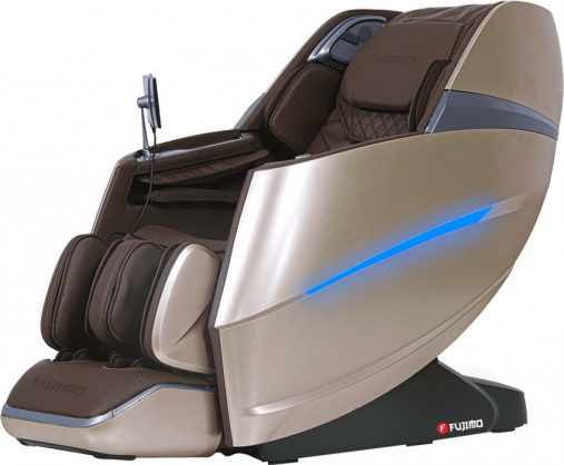 Массажное кресло FUJIMO 氣 Combat 4D Коричневый Массажное кресло FUJIMO 氣 Combat 4D Коричневый