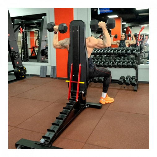 Скамья многофункциональная регулируемая Protrain PP187 (черно-красный) Скамья многофункциональная регулируемая Protrain PP187 (черно-красный)