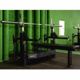 Скамья-стойка домкратная для жима лежа со страховочными упорами DHZ Olimpic Bench