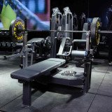 Скамья-стойка домкратная для жима лежа со страховочными упорами DHZ Olimpic Bench